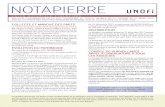 Mise en page 1 - UNOFI -Union notariale financi¨re .union notariale financiˆre notapierre bulletin