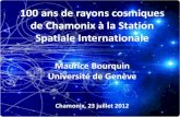 100 ans de rayons cosmiques de Chamonix   la Station ... 100 ans de rayons cosmiques de Chamonix
