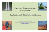 Energies Renouvelables Au S©n©gal: Evaluation et .plan de lâ€™expose contexte et enjeux potentiel