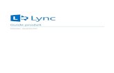 Lync Product Guide â€“ FINAL for Lync Server 2013 Guide produit ©Microsoft Corporationn Page 7 Portabilit©