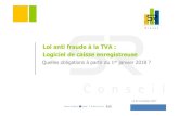 Loi anti fraude   la TVA : Logiciel de caisse enregistreuse .Membre du r©seau Loi anti fraude  