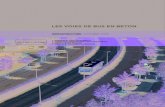 LES VOIES DE BUS EN BETON - .1 Infrastructure | Les VOIes De Bus en BetOn LES VOIES DE BUS EN BETON