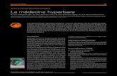 La m©decine hyperbare - .tement de la surdit© brusque en compl©ment des autres traitements (niveau’
