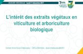 viticulture et arboriculture biologique - pays-de-la-loire ... biologique Contact: Anne Duval-Chaboussou