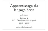 Apprentissage du langage ecrit - LEADleadserv.u- Developpement Langage...  Apprentissage du langage