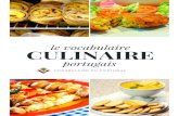 Le vocabulaire culinaire portugais - Vocabulaire du Portugal .caramujo bigorneau caranguejo crabe