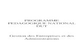 PROGRAMME PEDAGOGIQUE NATIONAL DUT Gestion des media.enseignementsup- .Programme p©dagogique national