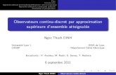 Observateurs continu-discret par approximation sup©rieure ... Introduction ApprocheutilisantleformalismeLMI(Linearmatrixinequality)