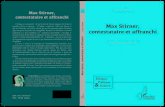 Ciriac Oloum contestataire et affranchi Max Stirner, Oloum Ciriac Oloum Pr©face de Lucien Ayissi Max