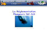 La R©glementation Plongeurs N2-N3 - plongee- ?glementation N2 N3    FFESSM Niveau 2 â€“N3