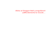 D©couverte du manga (11) - Akira et Dragon Ball conqui¨rent la Gaule