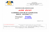 AIR ECO .PEUGEOT BOXER CITROEN JUMPER FIAT DUCATO N00377-03 ATTENTION : PRESSION DE GONFLAGE dans