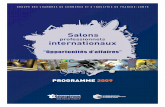 Programme 2009 des salons professionnels internationaux