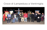 Croce di lampedusa a Ventimiglia
