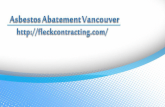 Asbestos Abatement Vancouver