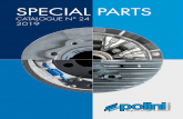 SPECIAL PARTS CATALOGUE N° 24 | .special parts catalogue n° 24 2019 special parts ... catalogo
