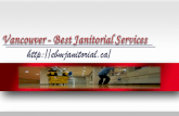 Vancouver - Best Janitorial Services