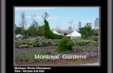 Montreal  Gardens