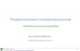 Positionnement multidimensionnel - eric.univ-lyon2.fr/~ricco/cours/slides/MDS.pdf matrice B (n x n),