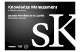 Knowledge)Management)) - Master QHS Management...¢  2018-10-16¢  Knowledge)Management)) D.#Chauvel,13