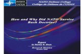 How and Why Did NATO Survive Bush Doctrine and Why Did NATO Survive... 2 How and W hy Did NATO Survive