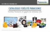 Catalogue Fid£©lit£© PanasoniC lecteur Blu-Ray 2d Full hd Panasonic Haute qualit£© sonore et visuelle