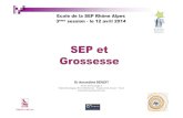 SEP et 2014-04-14¢  Dr Amandine BENOIT Service de Neurologie A H£´pital Neurologique Pierre Wertheimer