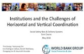 Institutions and the Challenges of Horizontal and Vertical ... ... more for health, education, and capital