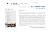 Le bulletin Spheris - ... Le Bulletin Spheris du CNES n 51 - mai - juin 2011 2222 La vie du rأ©seau