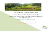 LIVRET DE PRESENTATION Agriculture De Petite Echelle ... LIVRET GROUPE APEBA 972 â€“ HAMRE Dâ€™AGRICULTURE