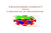 PROGRAMME COMPLET 2016 CARNAVAL de MULHOUSEcarnaval- Animateur Officiel du Carnaval de Mulhouse 2016