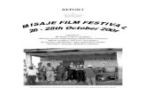 Misaje Film Festival report 2012-08-20آ  The initial programme was distributed and posters were hung