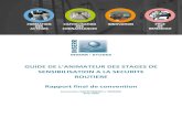 GUIDE DE Lâ€™ANIMATEUR DES STAGES DE ... ... Convention DSCR/INSERR n 0005299 guide de lâ€™animateur