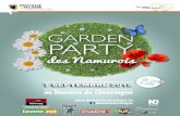 GARDEN PARTY - Domaine de Chevetogne 2019-11-13¢  4 Vente du t-shirt de la Garden Party de 14 £  18h
