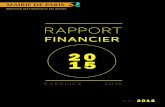 RAPPORT - Paris 2019-07-24¢  RAPPORT FINANCIER 20 CA 2010 CA 2011 CA 2012 CA 2013 CA 2014 CA 2015 Evolution