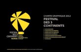 Festival des 3 Continents CaRte GRaPiqUe 3 Festival des 1 Continents desiGn GRaPiqUe Cloأ© BeRGeRat