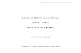 LE MAGHREB COLONIAL (1830 â€“ 1956) BENJAMIN Maghreb colonial.pdfآ  2015-11-05آ  Le Maghreb colonial
