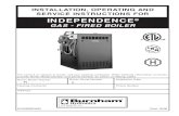 D SERVICE INSTRUCTIONS FOR INDEPENDENC This Independenceآ® Boiler has been approved by the Massachusetts