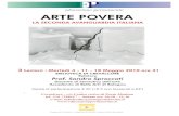educazione permanente ARTE povera10.pdfآ  Docente di Semiotica dell arte Accademia di Belle Arti di
