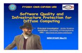 Software Quality and Infrastructure Protection for Diffuse ... spyce/presentations/...آ  Software Quality