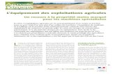 Lâ€™أ©quipement des exploitations agricoles Source: SSP - Agreste - Enquأھte sur la structure des exploitations