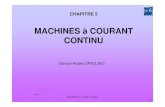 MACHINES COURANT CONTINU - iup.geii.free.friup.geii.free.fr/Licence%203/Semestre%205/Electricit%E9/Cours/Ch5...Machines courant continu 2 MACHINES COURANT CONTINU Construction de la