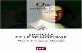 Pierre-Fran§ois Moreau-Spinoza Et Le Spinozisme-Presses Universitaires de France - PUF (2014)