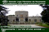 Newsletter 7 - GLFR - Grande Loge Feminine de Roumanie