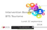 Diaporama etourisme bossuet bts tourisme 22 septembre 2014