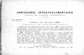 Conf©rence interparlementaire, s©ance du 29 juin 1889