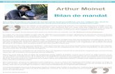 Bilan de mandat - Arthur