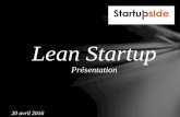 Lean startup Workshop Montpellier 14# Avril 2016