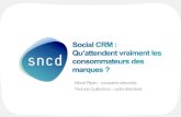 Social CRM : vos clients veulent du concret :