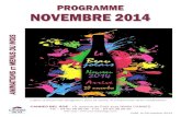 Programme Novembre 2014
